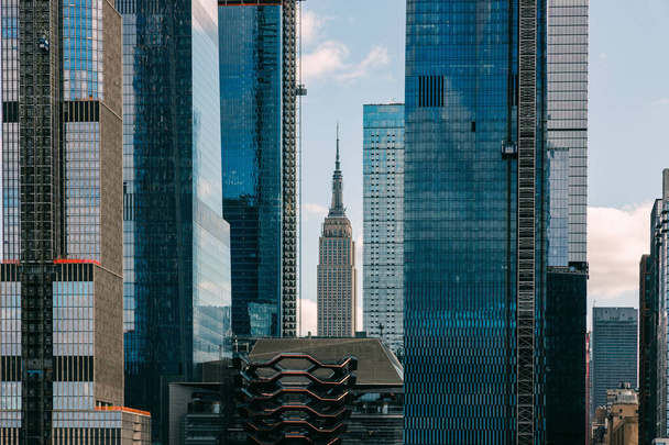 a shot of new york buildings - Photo, Image