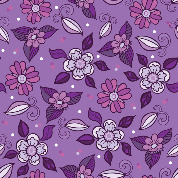 Seamless vector background with floral pattern.  - Vektor, Bild
