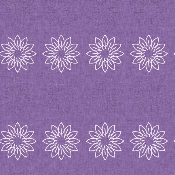 Gender neutral foliage leaf seamless raster background. Simple whimsical purple 2 tone pattern. Kids nursery wallpaper or scandi all over print - Φωτογραφία, εικόνα