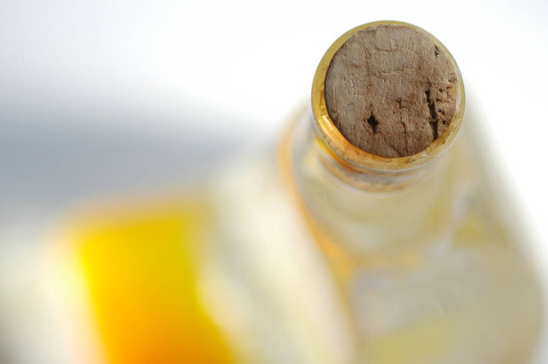 A bottle of cork stopper, a blurred taste - Fotó, kép
