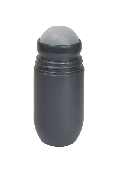 Kosmeettinen muovi antiperspirantti putki eristetty valkoisella pohjalla - Valokuva, kuva