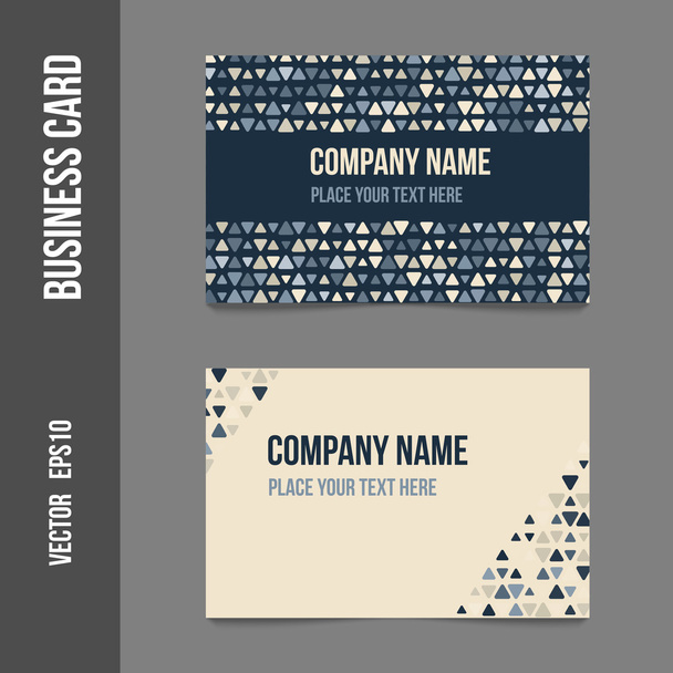 Corporate identity - business cards - Vector, Image