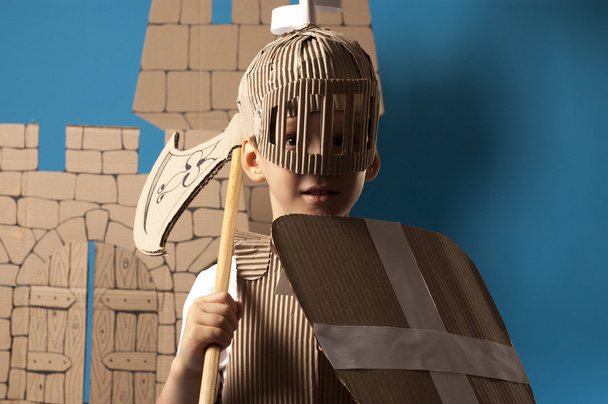 medieval knight child - Photo, Image