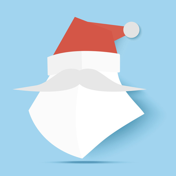 Santa's icon - Vector, Image