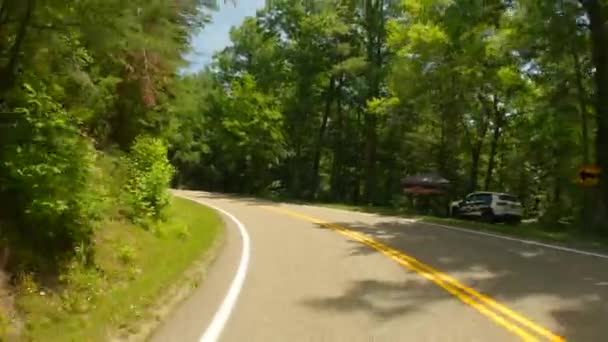 Touring Tail of the Dragon NC TN USA - Footage, Video
