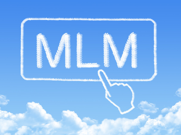 Multi Level Marketing message forme de nuage
 - Photo, image