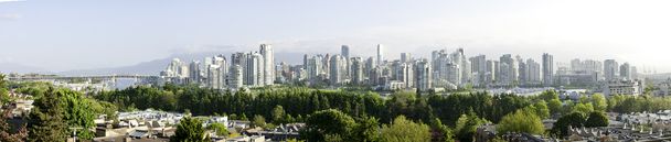 Vancouver belvárosában Nézd a false creek - Fotó, kép
