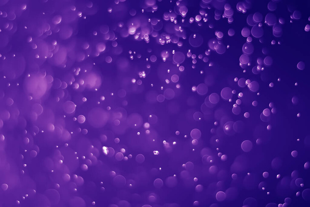 Bokeh purple proton background abstract - image - Fotoğraf, Görsel