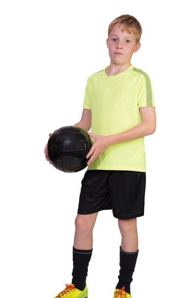 Young football player - Фото, изображение