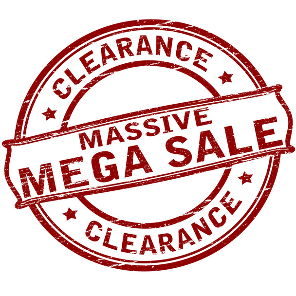Clearance massive sale - Vector, Image
