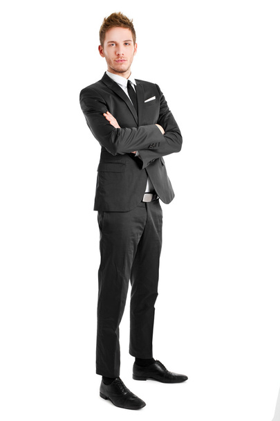 zakenman volledige lengte portret - Foto, afbeelding