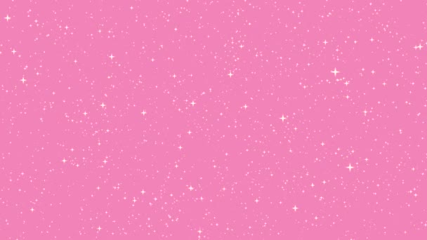 Golden glitter on pink background, holiday design and girly background concept - Footage, Video