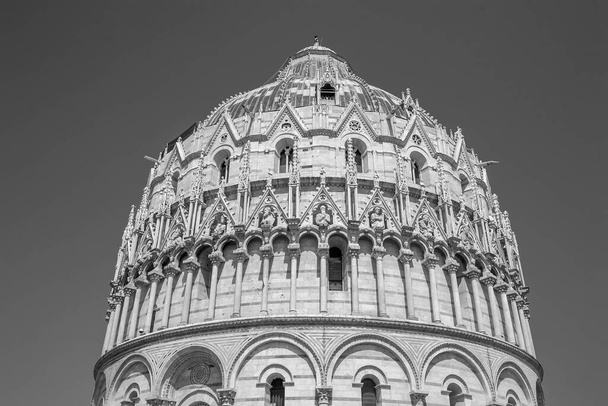Praça da Catedral (Piazza del Duomo), cidade de Pisa paisagem urbana do centro da Itália. Atração de viagens famosas - Foto, Imagem
