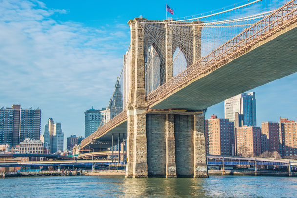 Brooklyn Bridge in New York - Foto, Bild