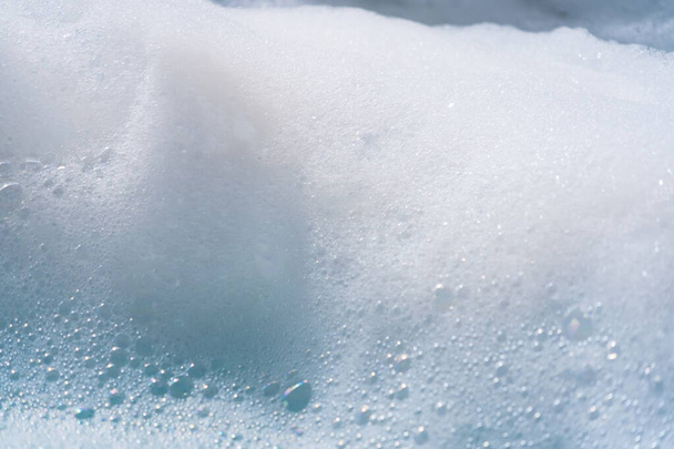Foam bubble from soap or shampoo - Foto, Bild