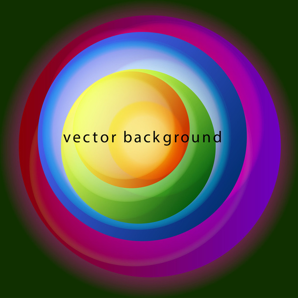 Радужный фон
 - Вектор,изображение