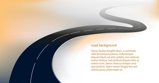 Fondo de carretera o carretera
 - Vector, imagen