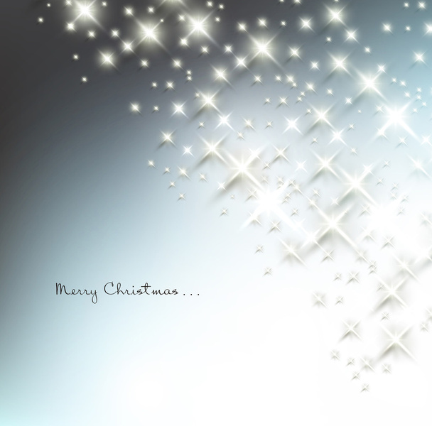 Χριστούγεννα φόντο με νιφάδες χιονιού - Διάνυσμα, εικόνα