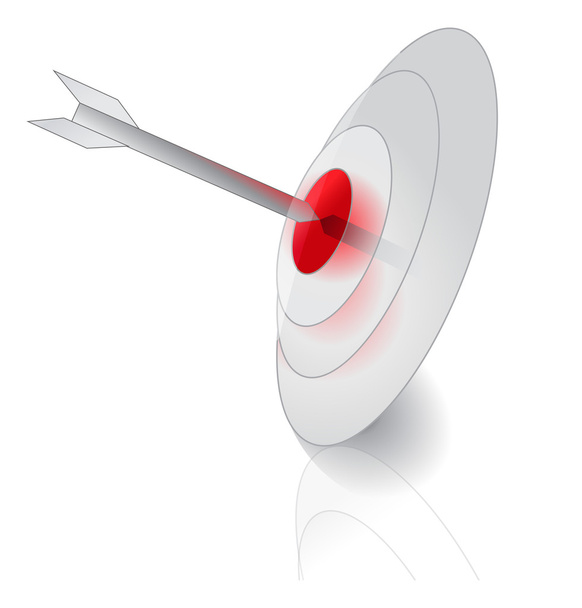Target illustration - Vector, Image