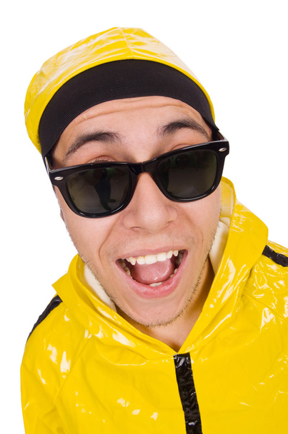 Jeune interprète en costume jaune
 - Photo, image