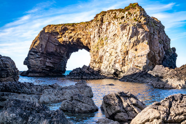 The Great Pollet Sea Arch, Fanad Peninsula, County Donegal, Ireland. - Photo, Image