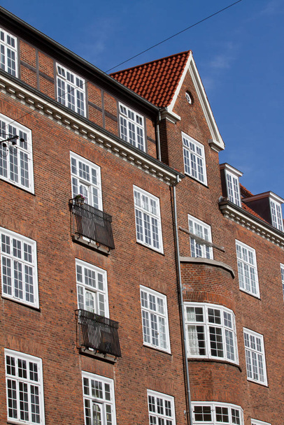 Frederiksberg Allee στη Δανία την άνοιξη του 2012.  - Φωτογραφία, εικόνα