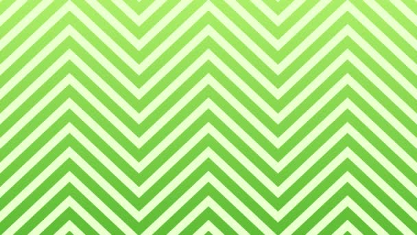 Green stripes background, geometric seamless pattern background, animation of green zigzag pattern on a green background - 映像、動画