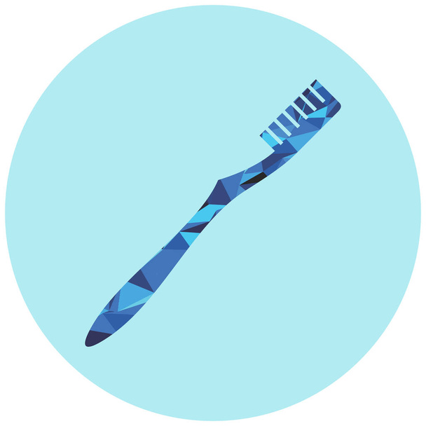 spazzolino da denti. icona web semplice illustrazione - Vettoriali, immagini