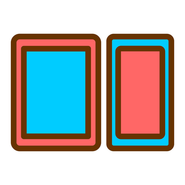 illustration vectorielle de l'icône moderne b manque - Vecteur, image