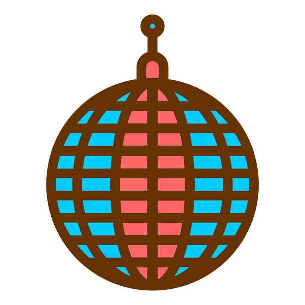 icône de boule de Noël. illustration vectorielle - Vecteur, image