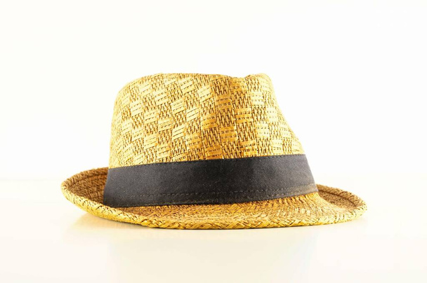 straw hat isolated on white background. - Photo, Image