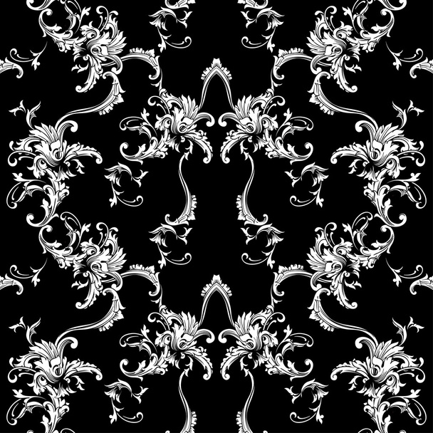 Baroque pattern - Vetor, Imagem