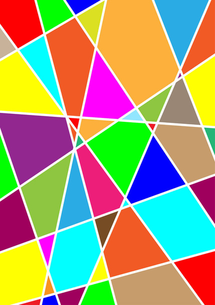 Здравствуйте летний фестиваль яркие цвета зеркало геометрические абстрактные фоновые векторные иллюстрации - Вектор,изображение