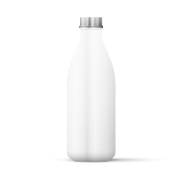 Blank Milk or Juice Pack isolated on white background.  - ベクター画像