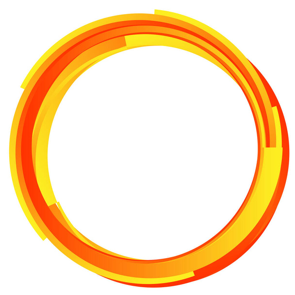 Abstract circle, circular design element, icon - Vektori, kuva