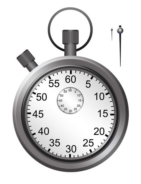 Zeitschaltuhr mit Nadeln - Foto, Bild