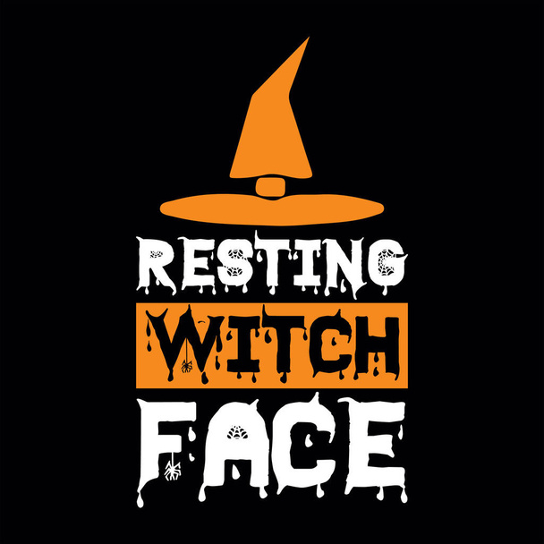 Archivo de diseño de camiseta de Halloween - Vector, Imagen
