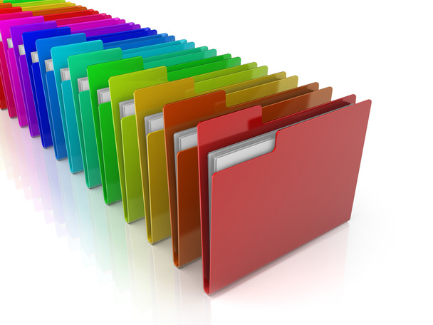 Folders Icon - Фото, изображение