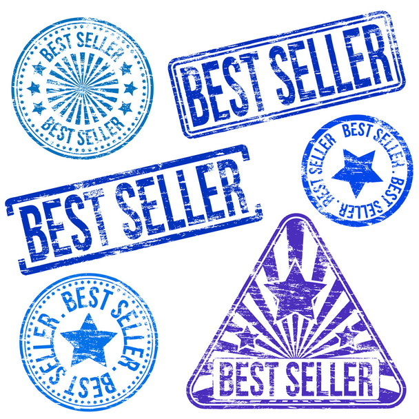 Best Seller Stamps - Vector, Image