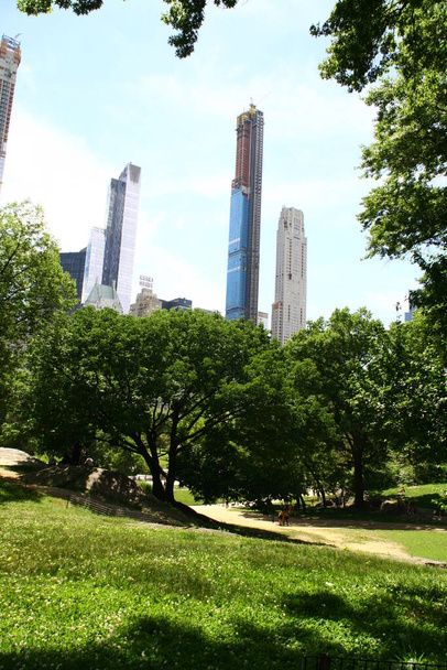 New york, New york, Сша, вид на центральный парк, - Фото, изображение