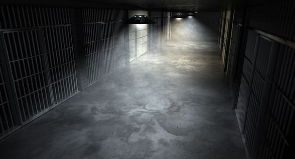 Corridoio e celle della prigione
 - Foto, immagini