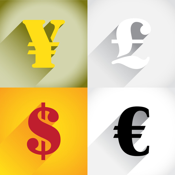 Währungssymbol - Vektor, Bild
