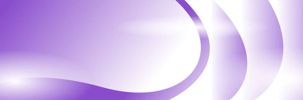 Plantilla de fondo de patrón de banner de diseño gráfico abstracto vectorial. Púrpura violeta banner abstracto fondo - Vector, Imagen