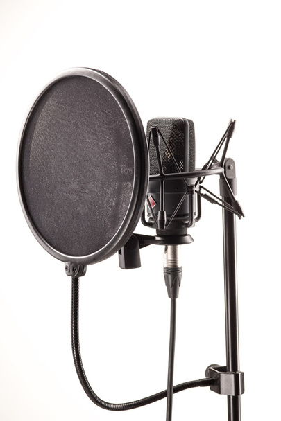 Microphone in broadcasting station - Foto, Bild