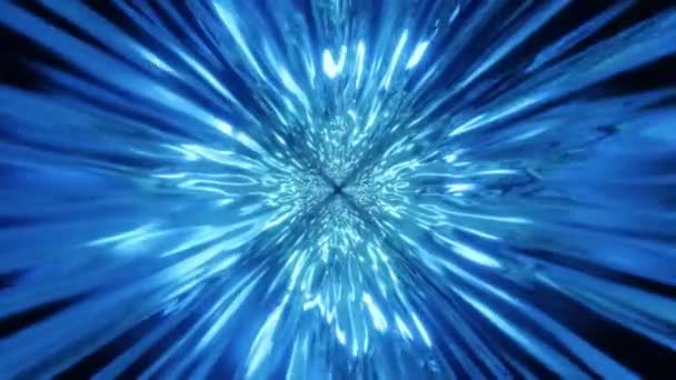 Geleceğin Solucan Deliği Yüksek Hız Tüneli Arkaplanı 3B oluşturma - Video, Çekim