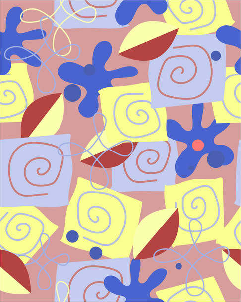 Abstracción patrón colorido Vector - Vector, Imagen