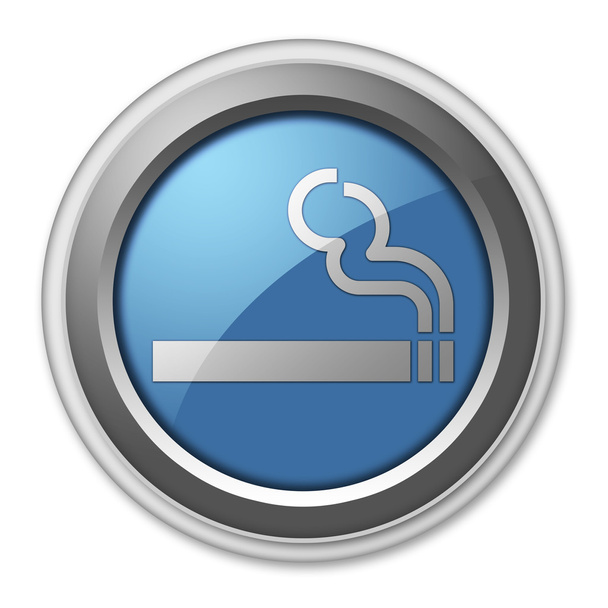 Icon, Button, Pictogram Smoking Area - Φωτογραφία, εικόνα