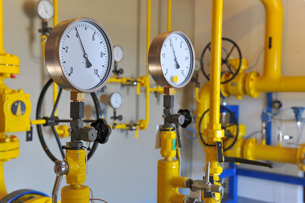 Closeup of pressure meter - Photo, Image