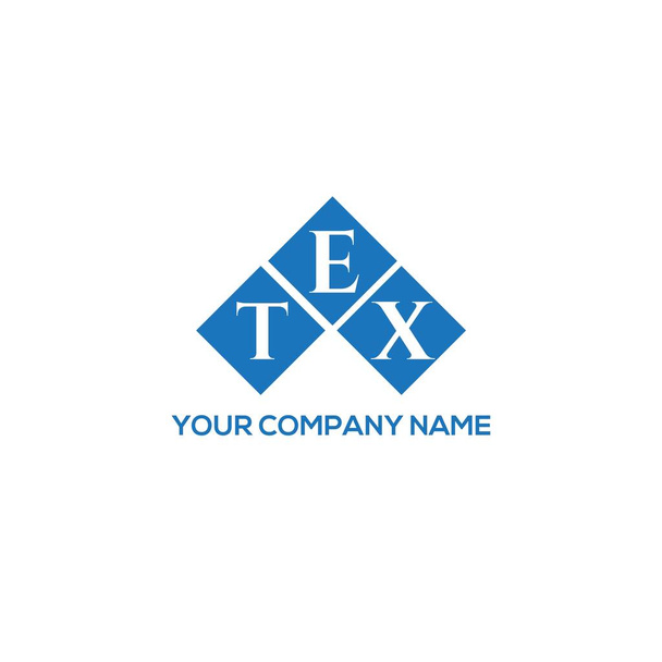 Дизайн логотипа TEX на черном фоне. TEX creative initials letter logo concept. TEX letter design.Дизайн логотипа TEX на черном фоне. TEX creative initials letter logo concept. TEX буквенное обозначение логотипа TEX на черном заднем плане - Вектор,изображение