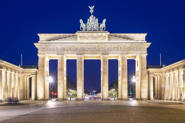 Βερολίνο Γερμανία στην πύλη του Βρανδεμβούργου - Φωτογραφία, εικόνα
